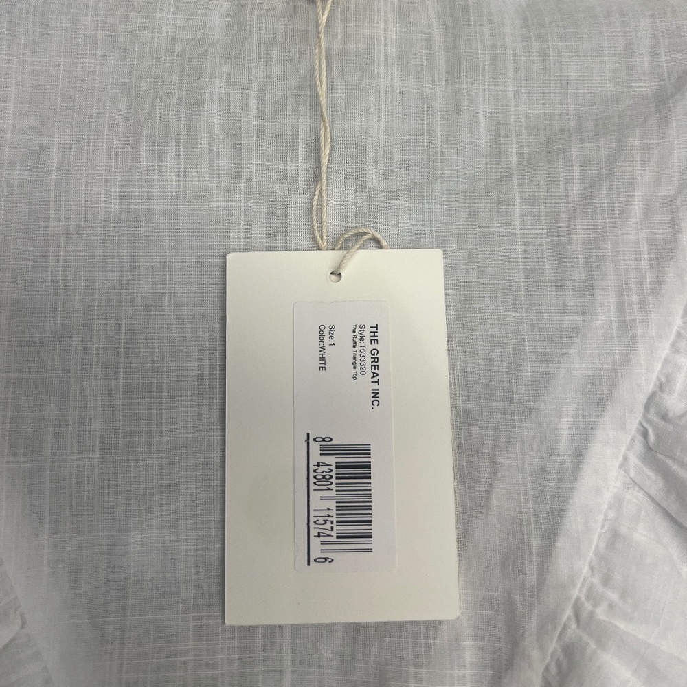 The Great The Ruffle Triangle Top